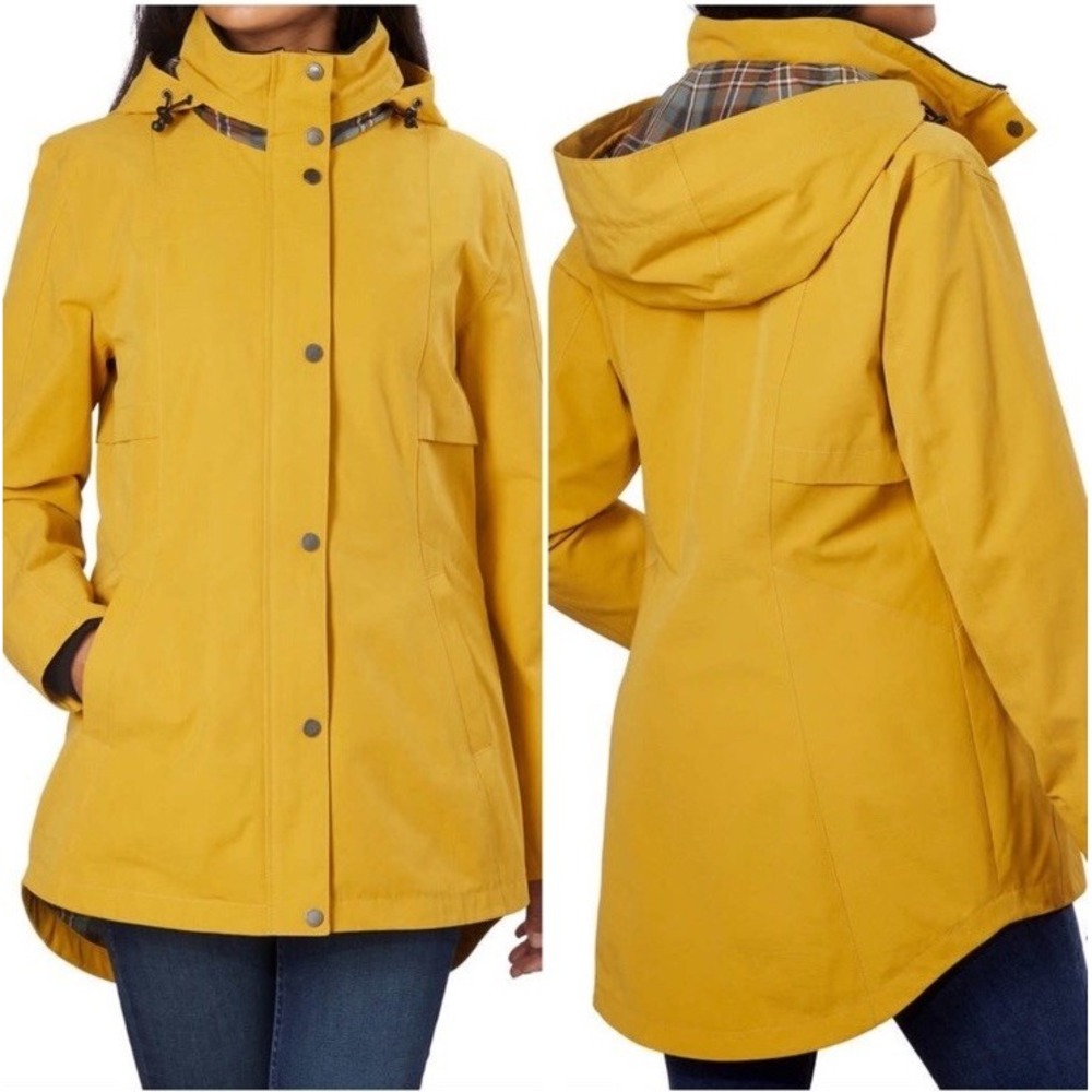 Pendleton Water Repellent Womens goldenrod Offshore Jacket Color Yellow Size M